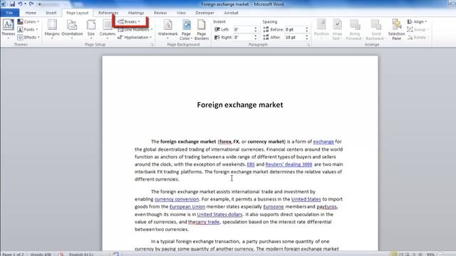 Section Breaks in Microsoft Word смотреть онлайн