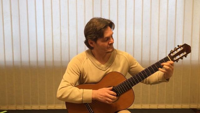 Isaak Albéniz - Capricho Catalan, arr. for guitar and played by Michael Goldort смотреть онлайн