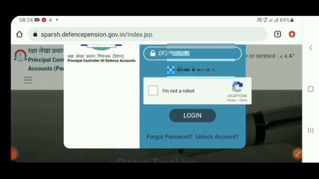 Sparsh defence pension login kaise kare live DEMO on portal / Sparsh pension portal registration/ смотреть онлайн
