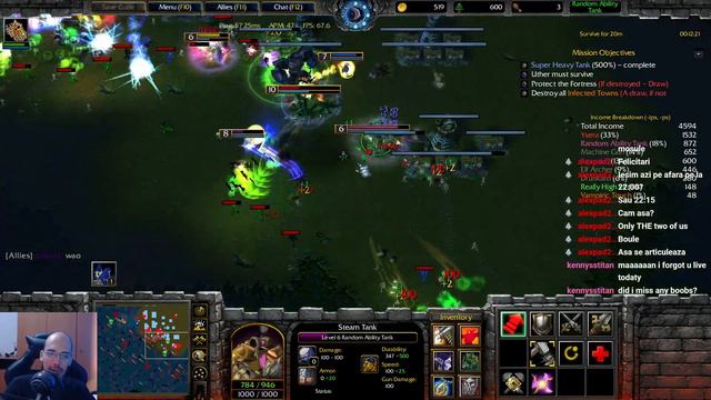 Warcraft 3 REFORGED | Random Ability Tank Defense | Default String смотреть онлайн