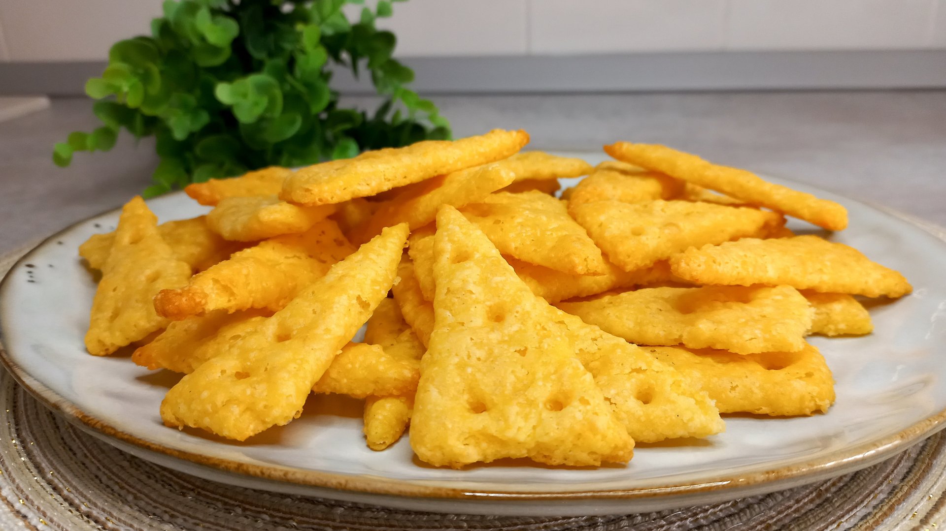 Сырный крекер по - домашнему 🧀