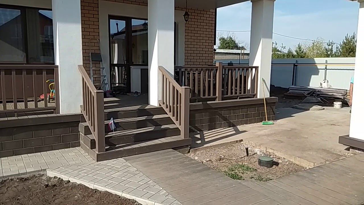 Терпасные системы. Декинг. Дпк. Забор из дпк. Ограждение