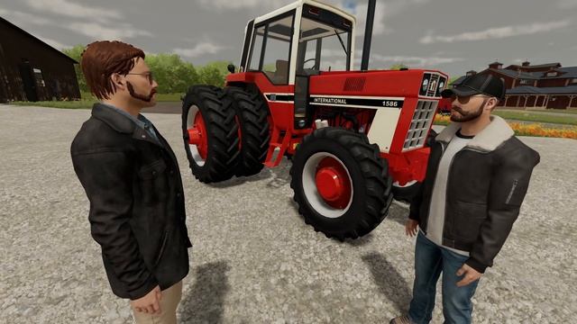 1970'S INTERNATIONAL FARM DEALERSHIP! (BUYING A NEW TRACTOR!) | FARMING SIMULATOR смотреть онлайн