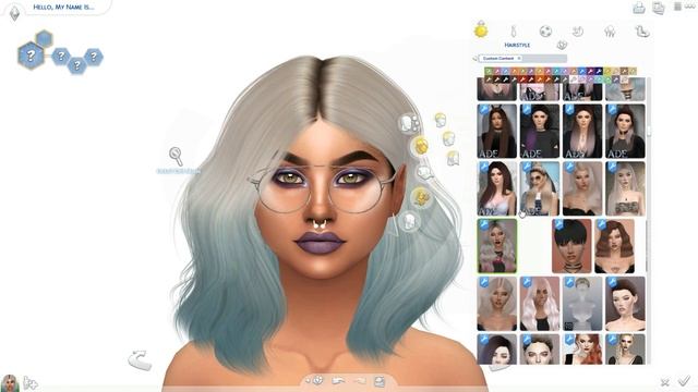 The Sims 4: Create A Sim | PISCES ZODIAC + FULL CC LIST & SIM DOWNLOAD