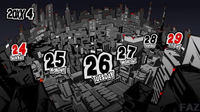 Unused Joker saying all the days of the week - Persona 5 Royal смотреть онлайн
