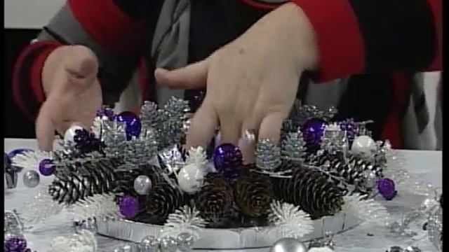 Уроки рукоделия. Новогодний венок смотреть онлайн