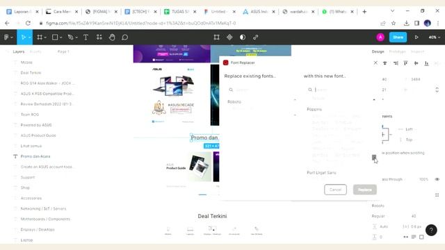 Digital Learning - HTML to Figma - Plugins Font Replacer { SIB X PT. Ctech ERP Indonesia} смотреть онлайн