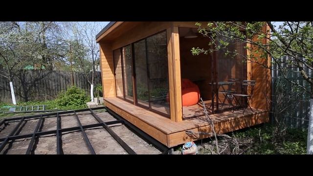 Садовый Офис 6х3 производство и монтаж под ключ смотреть онлайн