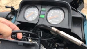 Холодный пуск Suzuki DR650 RSE