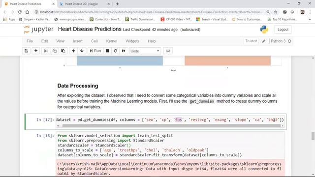 Predicting Heart Disease using Machine Learning смотреть онлайн