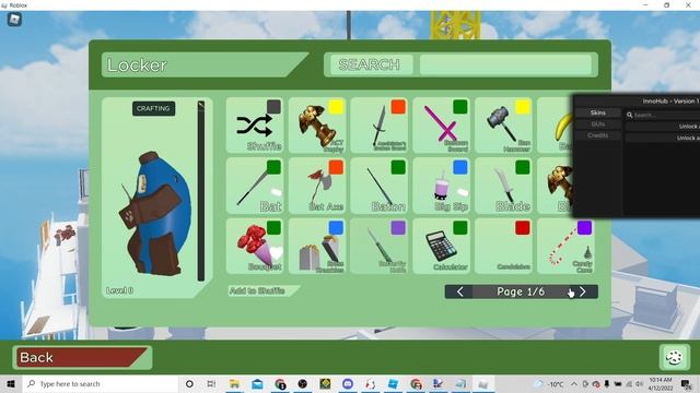 ROBLOX ARSENAL INNOHUB *UNLOCK ALL SKINS* *BAN MENU* *WORKING 2022* смотреть онлайн