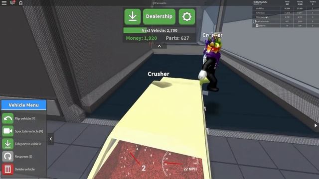 АВТОМОБИЛЬНЫЕ ДРОБИЛКИ 2 РОБЛОКС | Car Crushers 2 roblox | Бесплатная эксклюзивная машина смотреть онлайн