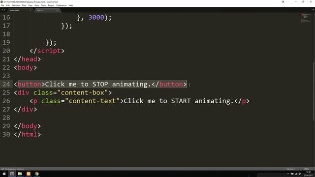 8: How to stop effects in jQuery - Learn jQuery front-end programming смотреть онлайн