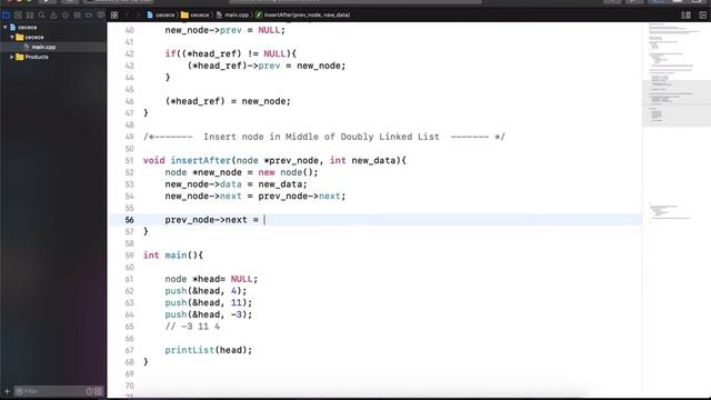 Insertion of Node At Specific Position in Doubly Linked List | Data Structure For Beginners смотреть онлайн