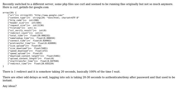 DevOps & SysAdmins: Slow curl from php, other смотреть онлайн