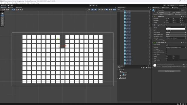 Build a 2D Tower Defence Game in Unity #1 смотреть онлайн