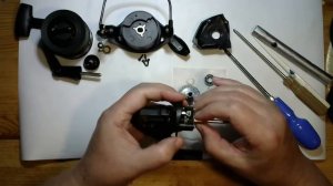 Катушка Nautilus Total Feeder 4000S - обзор с разбором+апгрейд.