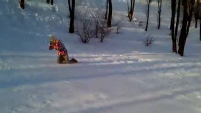 Падение со снегоката смотреть онлайн