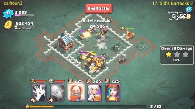 Clash of Lords 2 Dungeon Level 17 Sids Barracks 2 смотреть онлайн