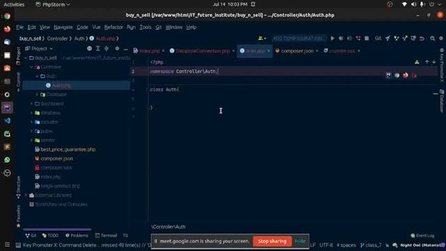 PHP Live Project | Buy and Sell | Class - 9 | Database connection, Login смотреть онлайн