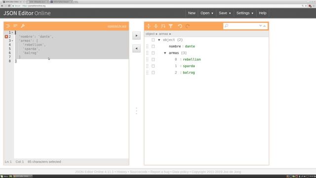JSON - Que es, Como funciona - Tutorial español - JavaScript Object Notation смотреть онлайн