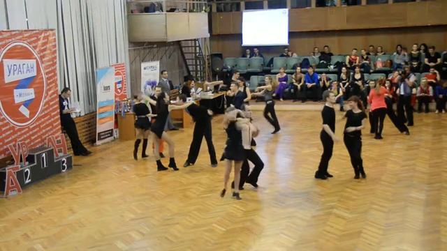 ХАСТЛ, УРАГАН 2017, Рейтинговый турнир, ДнД Rising Star, 16 финала, заход 5, танец 1 смотреть онлайн