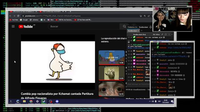 El pato bailando explicado por famosa streamer смотреть онлайн