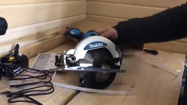 Дисковая аккумуляторная пила Макита DSS 610 и шуруповёрт DDF 453 best battery powered circular saw смотреть онлайн