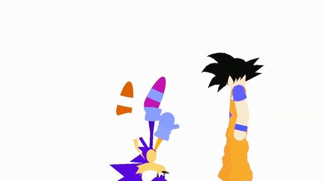 Goku vs sonic stick nodes animation смотреть онлайн