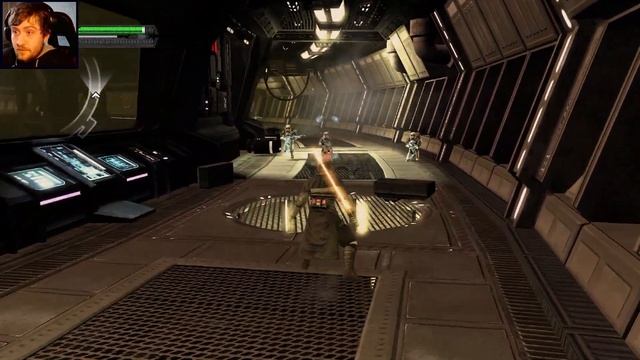 Кладем на лопатки нервные клетки. Star Wars: The Force Unleashed #8 смотреть онлайн