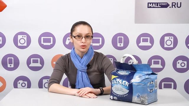 Наполнитель для кошачьего туалета Catsan Hygiene Plus смотреть онлайн