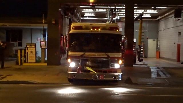 PFD "NEW" Engine 1 & Ladder 5 Responding - First Box Run смотреть онлайн