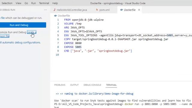 How to Run and Debug Java Inside Docker Using VSCode | Docker Debugging for Java Using VSCode смотреть онлайн