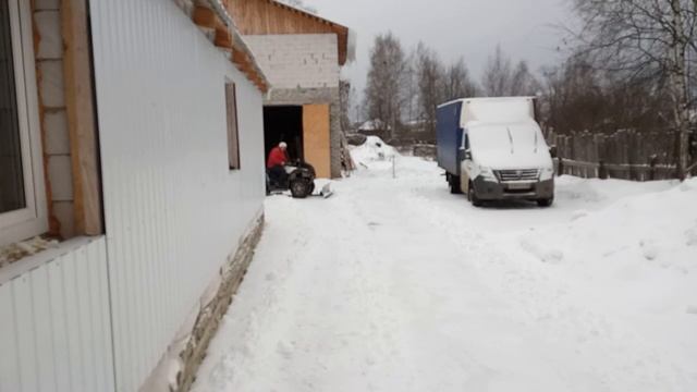 Stels Leopard 600 & отвал