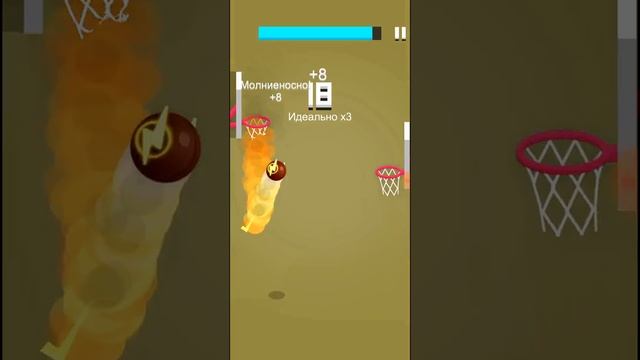 Играю в игру'' Dunk hit''Обзор 4-или3× смотреть онлайн