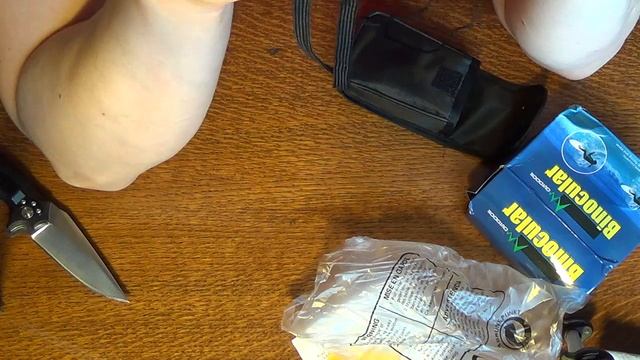 Посылка из Китая № 196 Бинокль 30х60??? туристический (10х25) смотреть онлайн