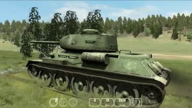 Tiger v T34 Tank Sim IDDK/G5 Games смотреть онлайн