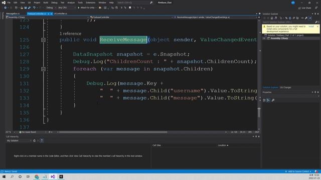 [UNITY]Firebase 채팅만들기 11 смотреть онлайн