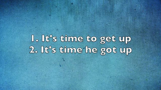 It's time смотреть онлайн