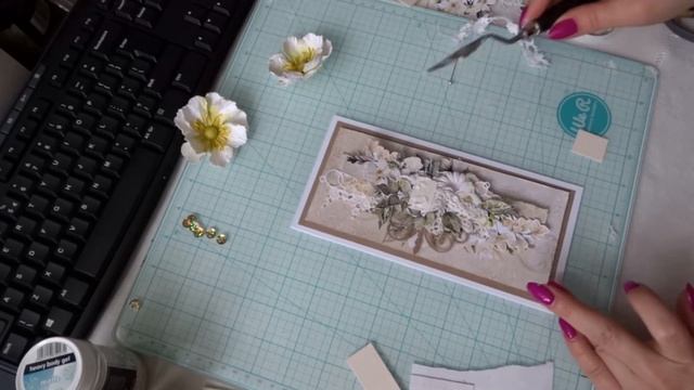 Romantyczna kartka z Simple Story 3 Beige - tutorial Agnieszki Korman смотреть онлайн