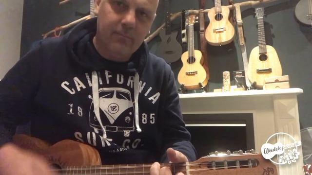 Baton Rouge V2 T8E SUN tenor ukulele met 8 snaren смотреть онлайн