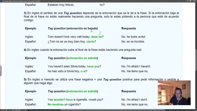 Tag questions смотреть онлайн