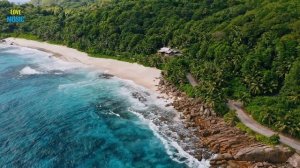 Тропические острова, отдых.4k Ultra HD Video Relax Music, Tropical Islands