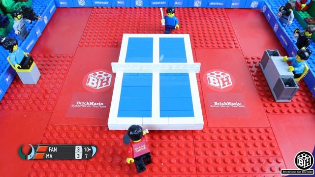 MA Long vs FAN Zhendong • LEGO Table Tennis Animation (ITTF MWC 2020 Final) • Original Match Video смотреть онлайн