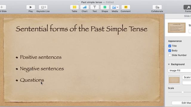 Past simple tense смотреть онлайн