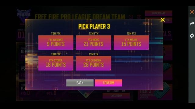 ffpl dream team challenge/match day 3 dream team challenge/day 3 ffpl best team/free fire pro leagu смотреть онлайн