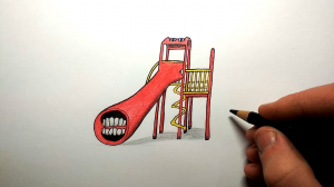 Как нарисовать Горку Пожиратель