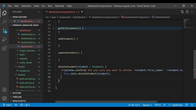 Angular firebase crud | Student management system in angular смотреть онлайн