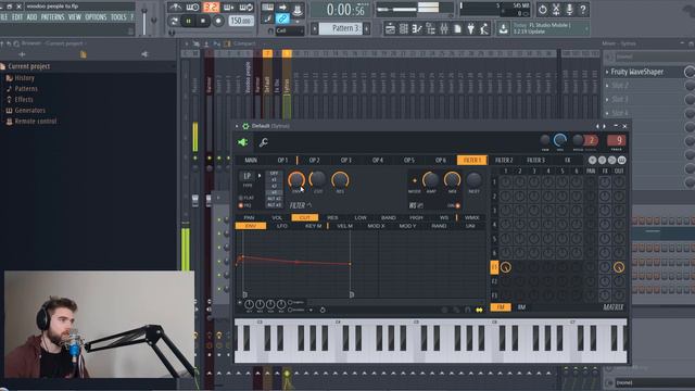 How to make the synth sound of Voodoo People by the Prodigy in FL studio Using Only Stock Plugins смотреть онлайн