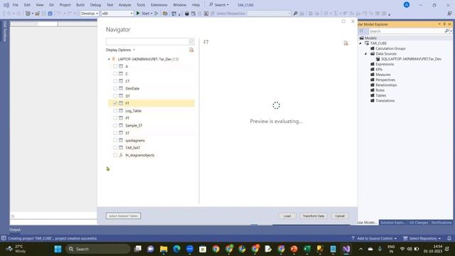 8 Create Cube Connect Data | MS SQL Server to Cube TARGET E COMMERCE Data Analyst Project in Telug смотреть онлайн